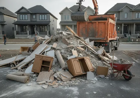 Renovation Debris Removal in Kitchener